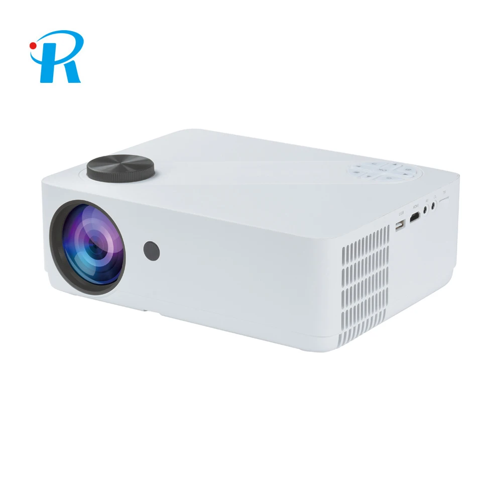 2021 Fashion High-quality  Factory  Price  HD USB  Pico 4k Home Theater Projector For White P3
