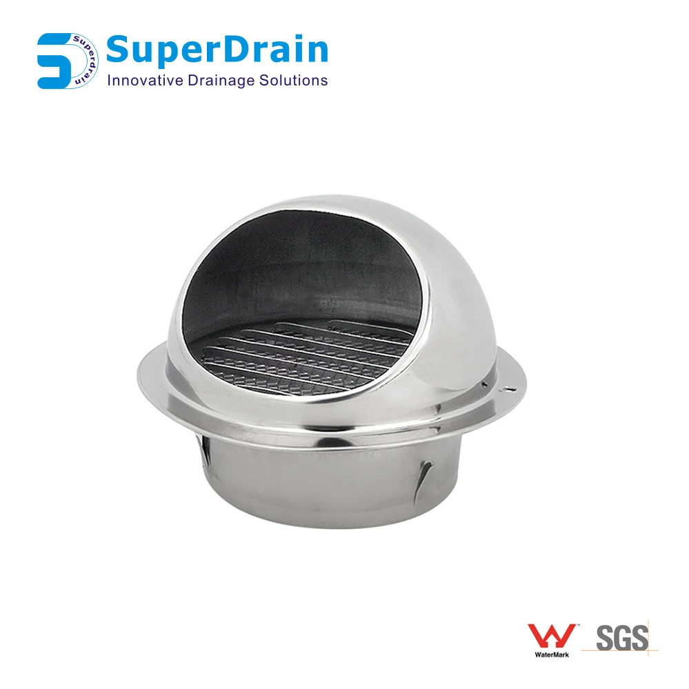 HVAC ventilation duct valve vent cap pvc pipe vent cap exhaust outlets