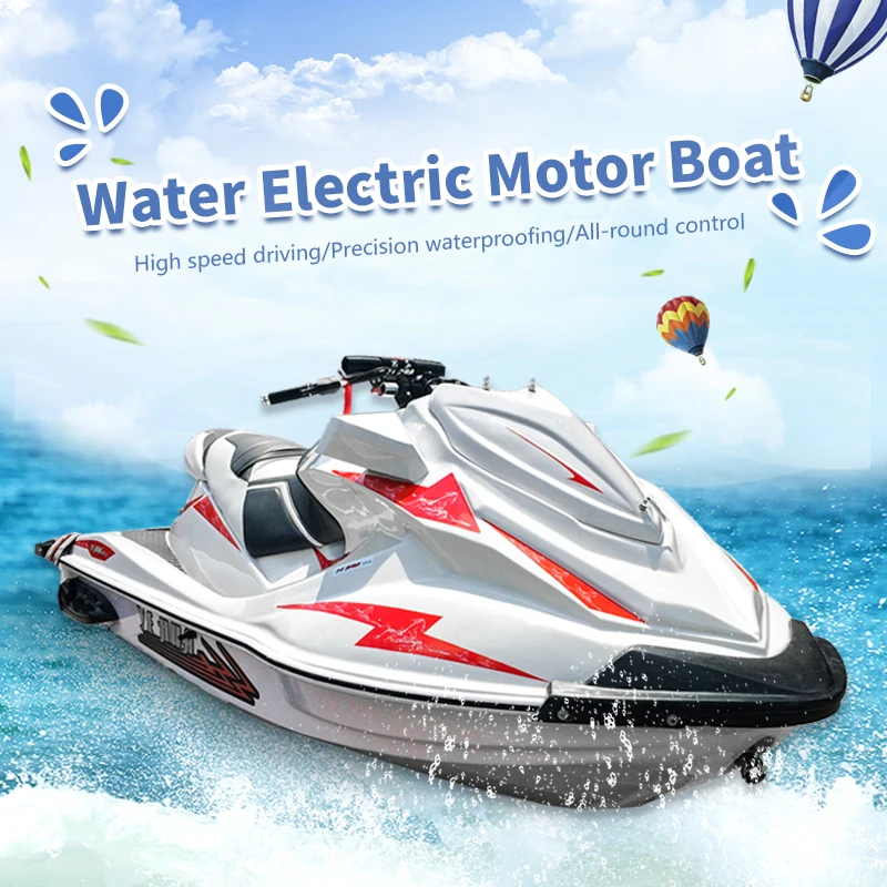 Fast Speed 3 Seats Water Sports Entertainment 1300cc Jetski 4-stroke 63kw 3.2m Racing Motorboat Jet Ski