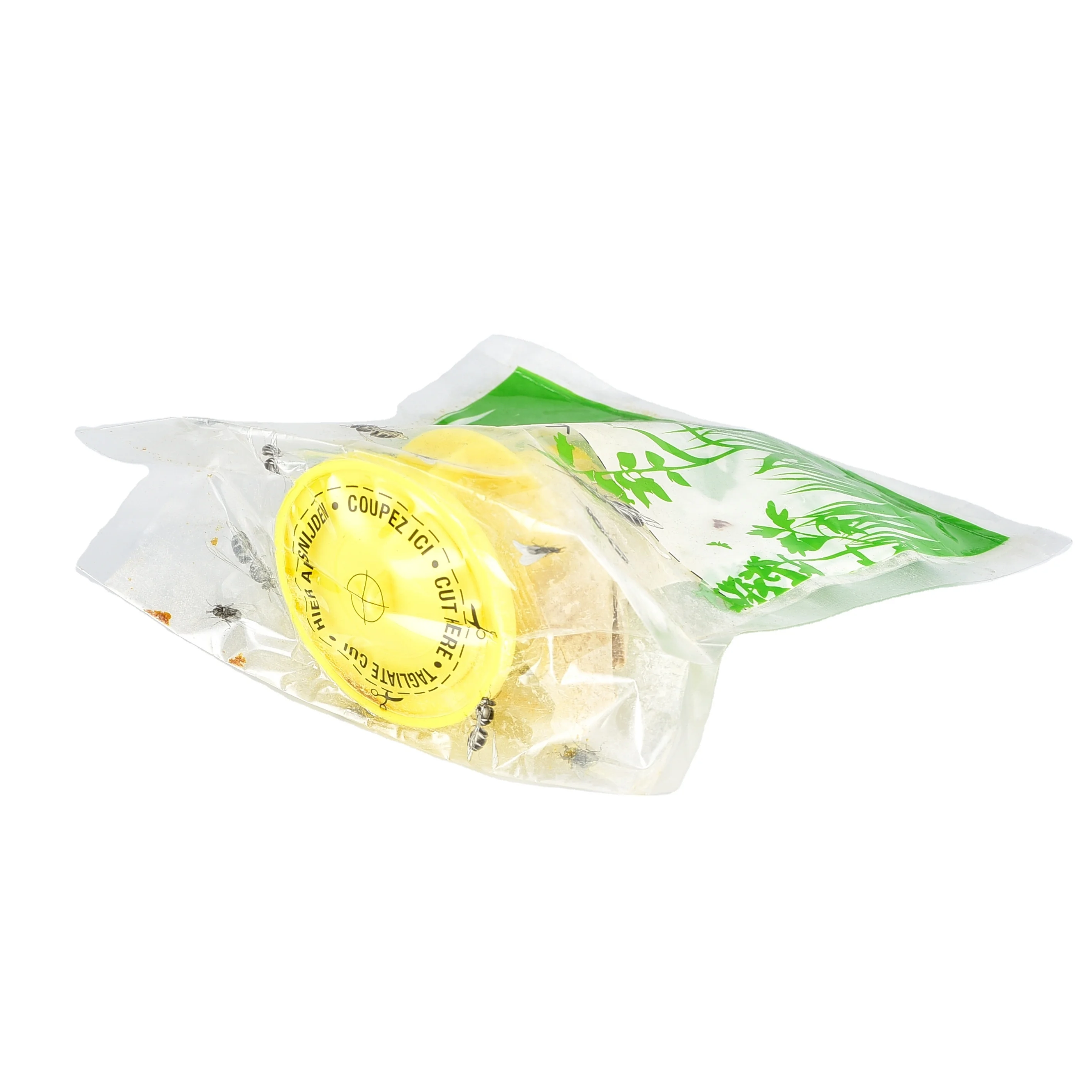 Disposable safety fly trap bag convenient garden farm indoor plastic bag