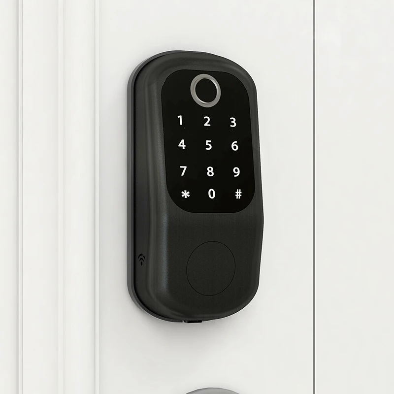 
Fingerprint door lock TTLOCK APP wifi key card door lock access control for home house 
