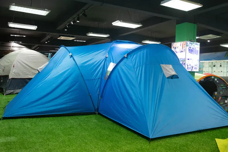  Best Prices High Quality Family Outdoor Camping 3 Rooms Tent For 6