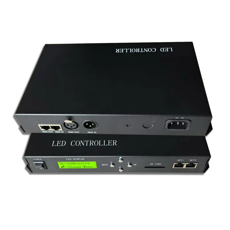 SD Card offline online work with computer Art-net led dmx controller dmx512 led controller