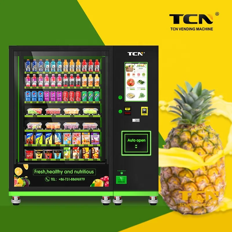 TCN automatic cold fresh food vending machines for sale