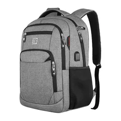 Business Anti-Theft Durable Laptop Backpack with USB Charging Port Waterproof Anti-Theft 17 Inch Laptop Backpack Amazon Hot Sale