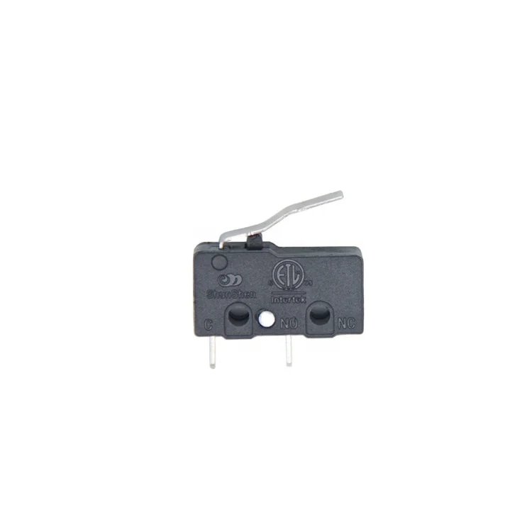 Free sample of high quality micro switch 5A normally open with special-shaped rod