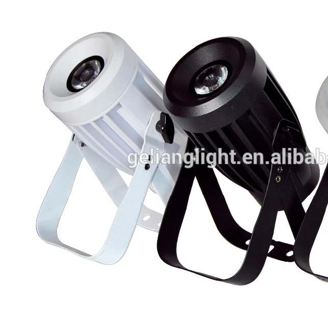 high power die cast aluminum mini10w rgbw 4in 1 Par16 led sharpy narrow beam 8 degree spot stage light led par light