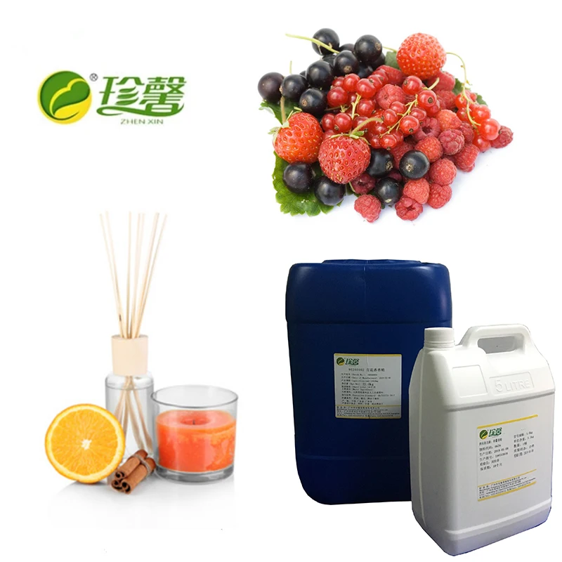 Mixed fruit fragrance oil concentrated Perfume Oil Fragrance For Candle Car Diffuser Rattan Aromatherapy Air Freshener Fragrance