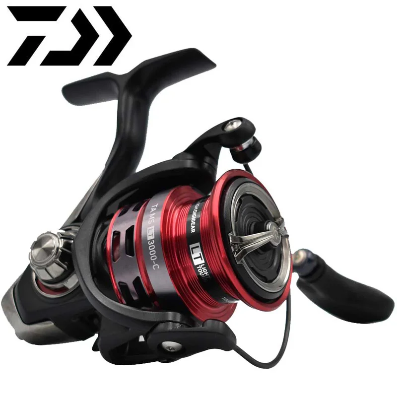 Катушка спиннинга DAIWA TA MS LT, серия 1000 6000, передаточное число 7BB, Ультралегкая Рыболовная катушка для морской рыбалки