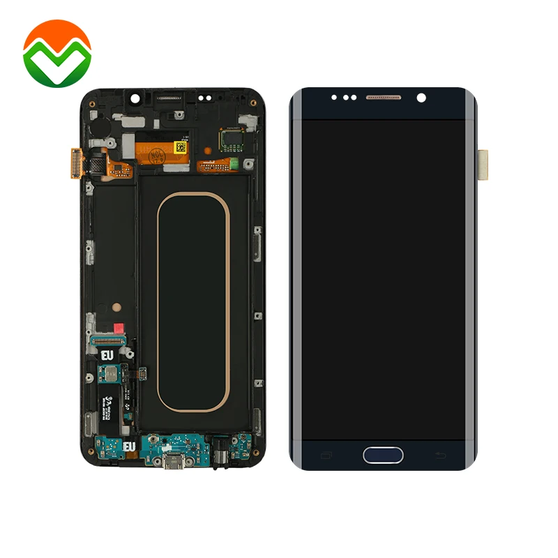 Original Super AMOLED LCD with frame for SAMSUNG Galaxy s6 edge plus Display G928 G928F Touch Screen Digitizer Assembly