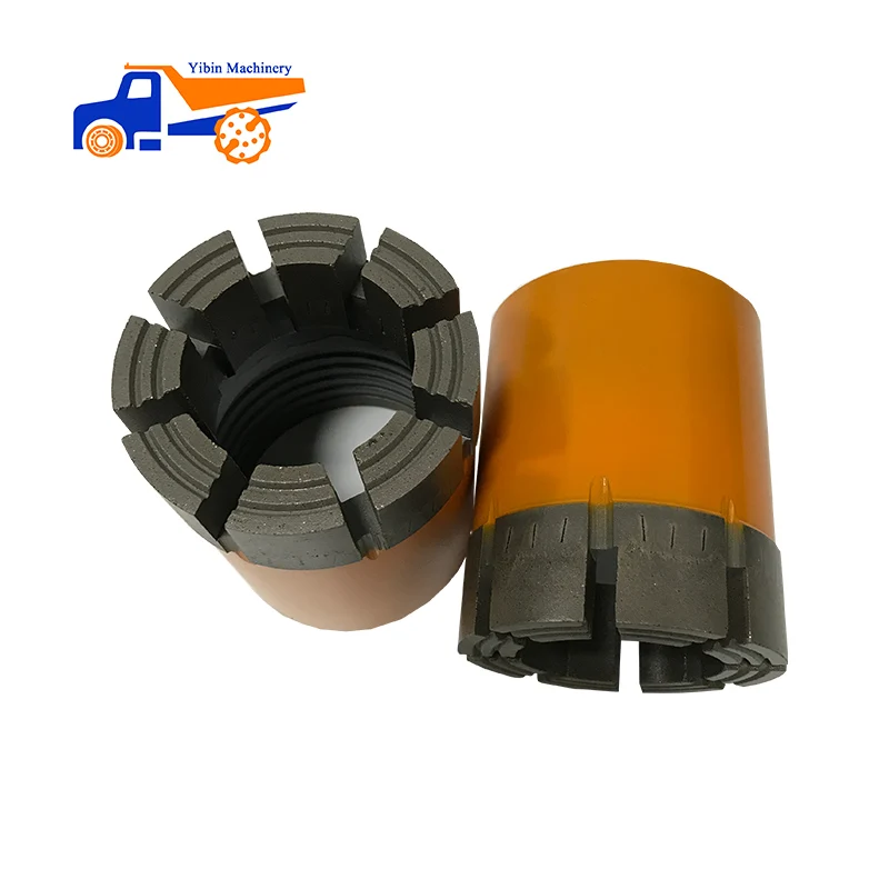 PQ Diamond Core Drill Bit Geological Exploration Coring Tungsten Carbide Material Used Coal Mining Ore Well Drilling 1 Year diamond core drill bit