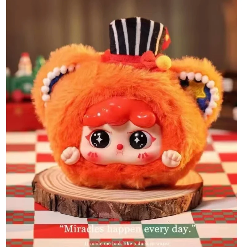 Baby Three Migo Dream Circus Plush Blind Box Toys Action Figure Kawaii Dolls Toys Collection Model Toy Gift Mystery Boxes
