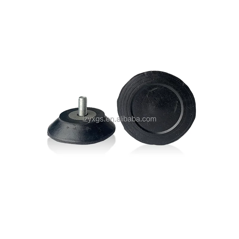 M8*60*13mm Adjustable Rubber Shock Absorber With Screw Support Foot Anti-slip Wear Adjusting