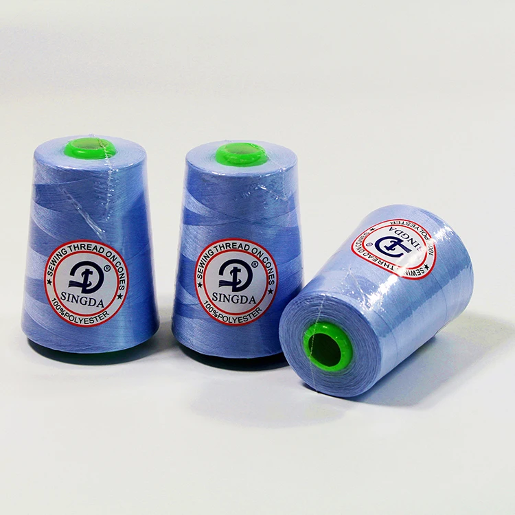 Factory 100% Spun Polyester Sewing Thread Polyester Wholesale 40/2 5000y Nylon Sewing Thread for Garment Accessories