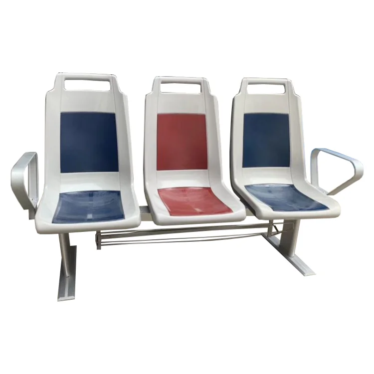 HDPE plastic sport seat City bus Double bus seat Multi-person seat