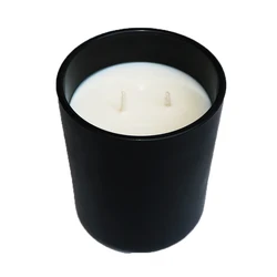 No Smoke no Paraffin wax Luxury design Glass jar candles with Soy wax Materials for Party and Home decoration