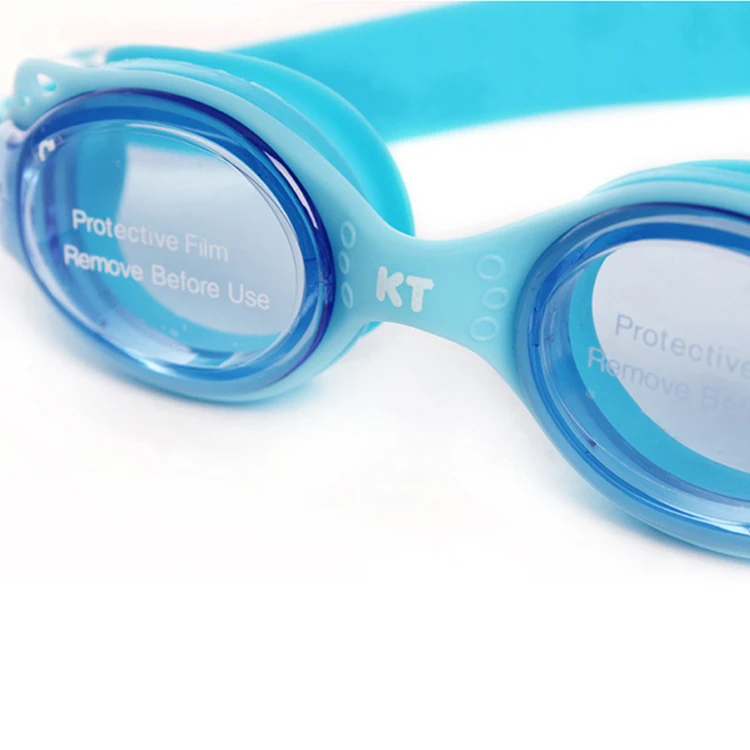 
hot sell Hello Kitty Cartoon cute food grade silicone swimming goggles for kids 
