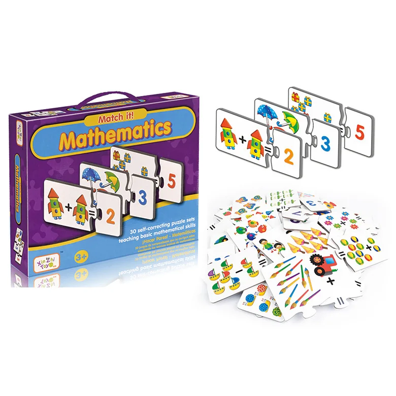 Three and Four Letter Words Match It Spelling 20 Self-Correcting Spelling Puzzle with Matching Images