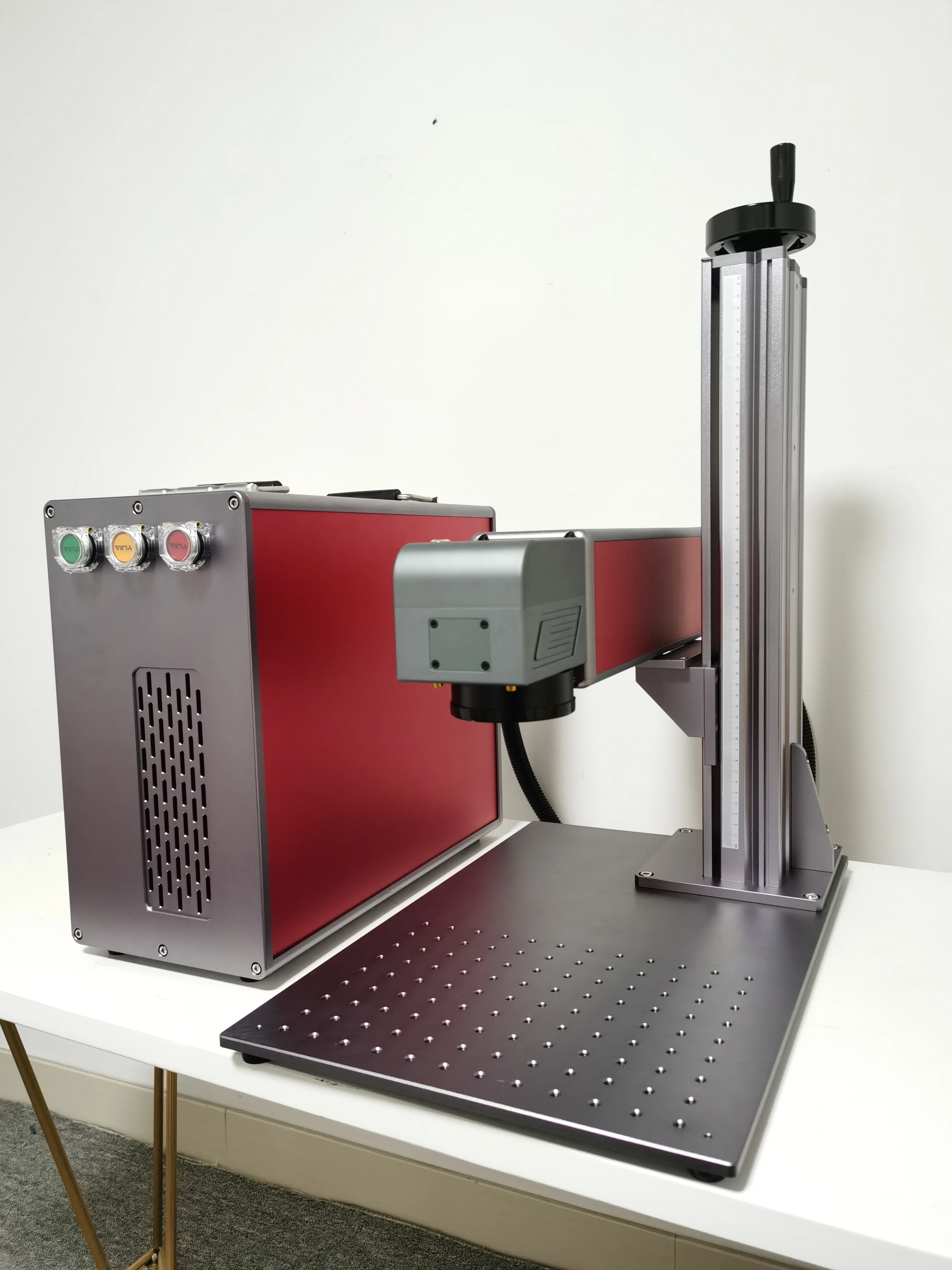 jpt m7 mopa color deep engraving fiber laser marking machine MAX RAYCUS laser source high quality