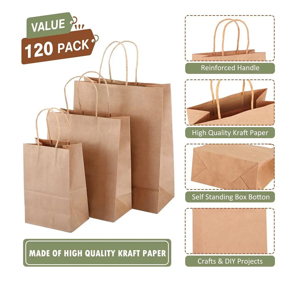 KM packaging bags custom printed shopping paper bags with your own logo