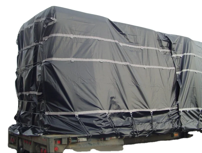  Flatbed PVC Coated 14oz Lightweight Lumber Tarps