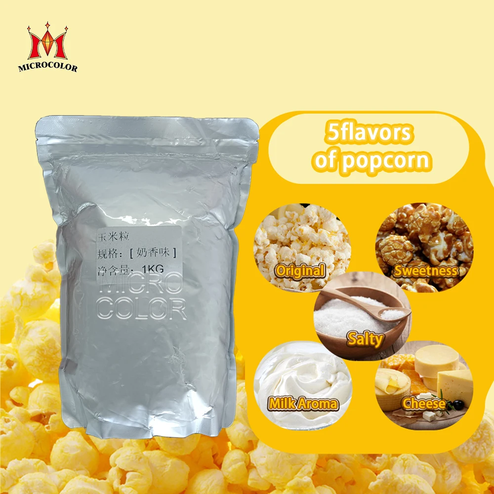 Factory Sales Wholesale Price Food Home Corn  Healthy Non fried multiple flavors popcorn Vending Machine Consumables Corn