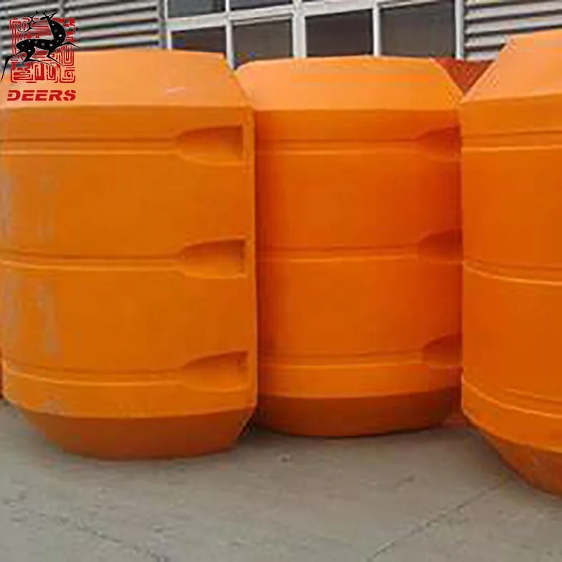 Durable PE Dredging Plastic Pontoons Pipe & Hose Floats