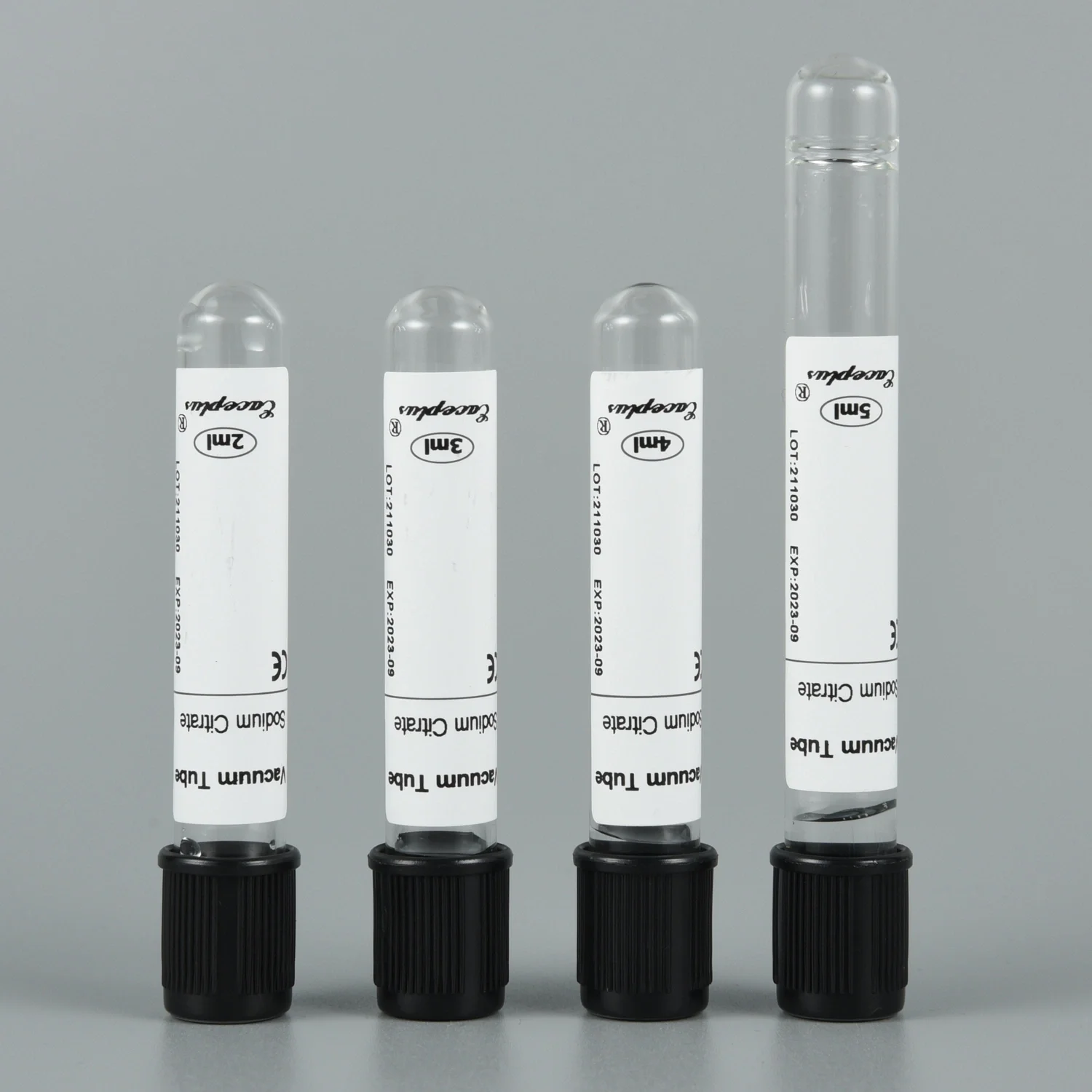 Disposable Glass or PET EDTA/Plain/Gel&clot/Heparin/ESR vacuum or Non-Vacuum blood collection test tube