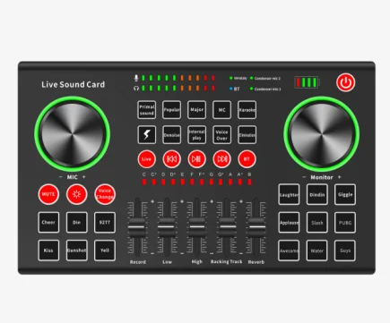 New gadgets 2021 electronics Sound Card I8 with BT Audio Interface Multiple Sound Effects Live Sound Card