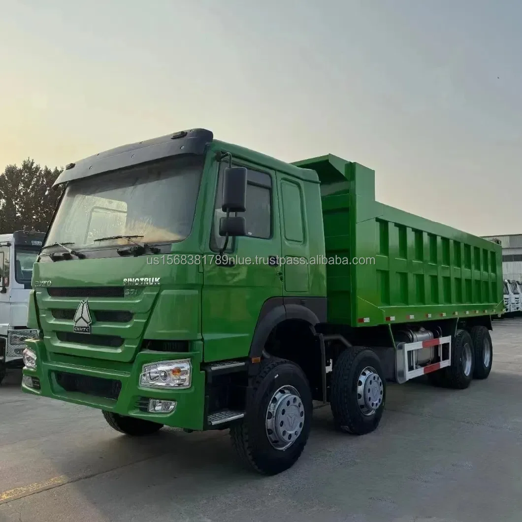 Хорошее состояние 371hp Howo 10 Wheeler тяжелый грузовик с ручным управлением Weichai 30 тонн Подержанный самосвал низкая цена распродажа