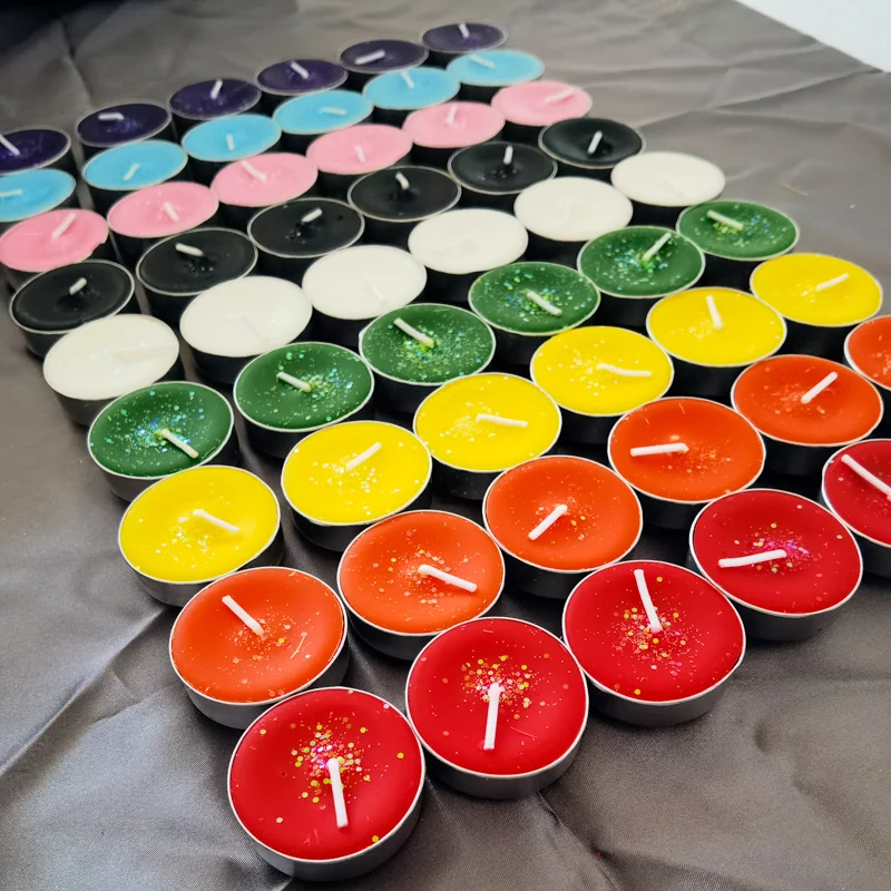 Wholesale Smokeless Floating Aluminium Diwali Candle Tea Light Candles In Home Decora