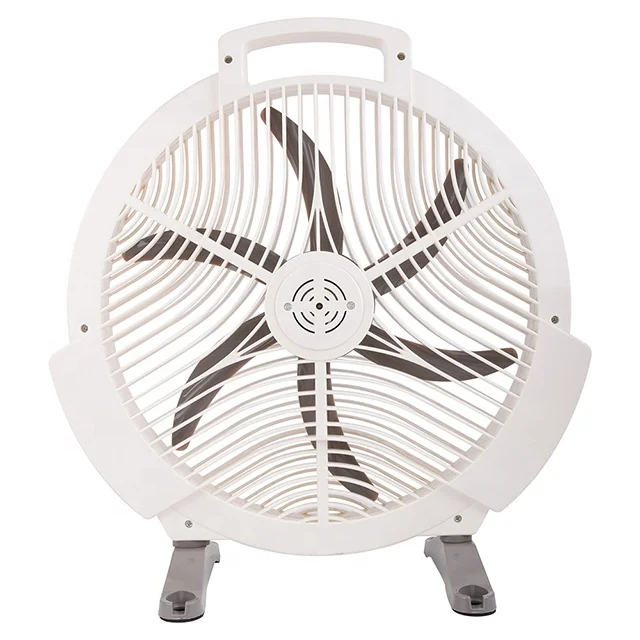 AC DC rechargeable electric standing fan camping outdoor 12V cooling auto fan