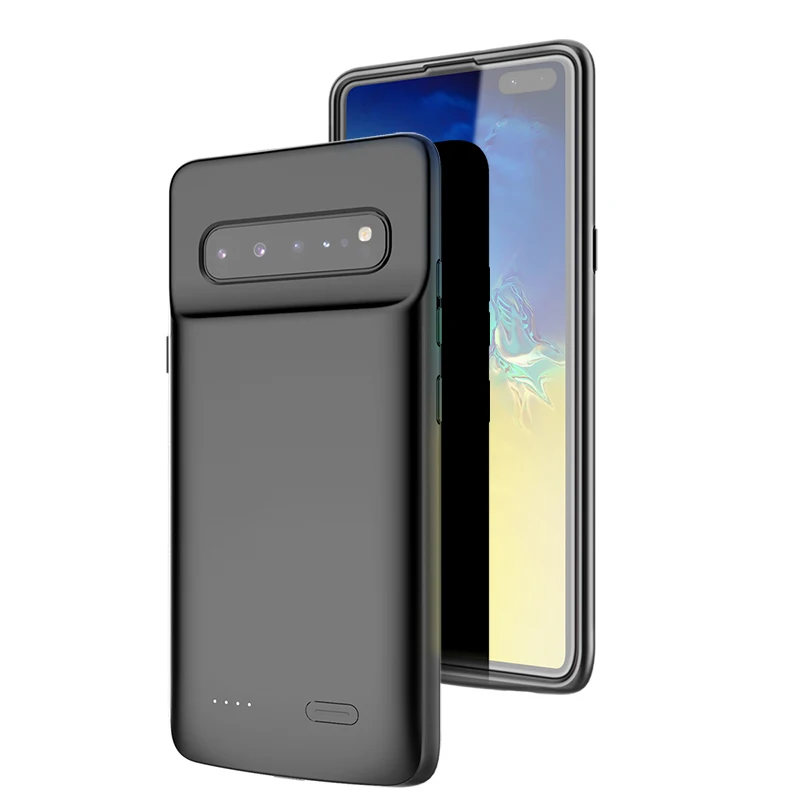 Ultra slim rechargeable wireless mobile cell battery phone case portable power bank charger For Samsung Galaxy S10 5G