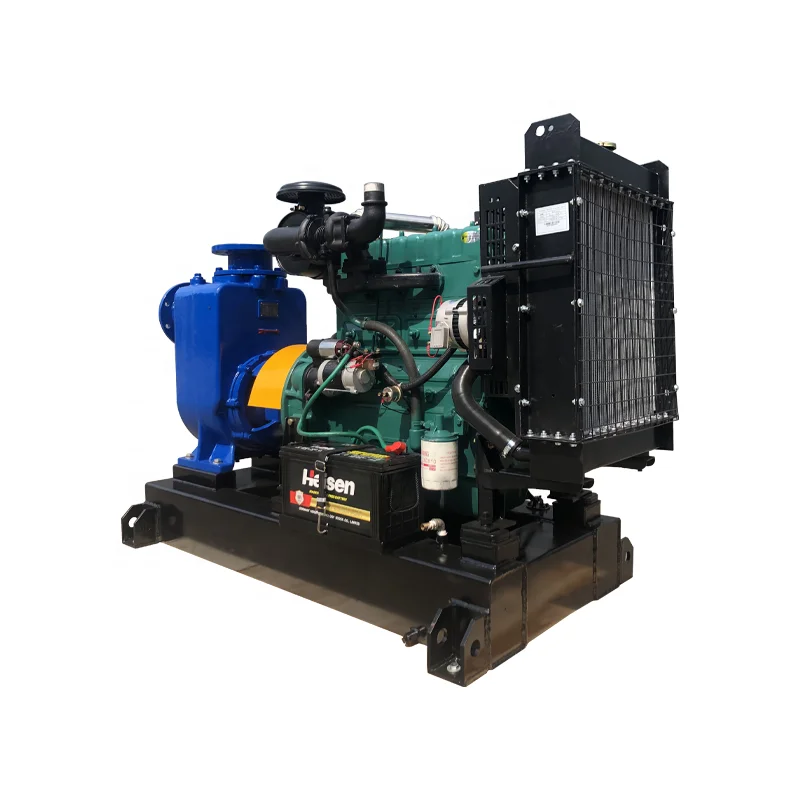 6-дюймовый Электрический самовсасывающий водяной насос с высокой головкой и открытым рабочим колесом