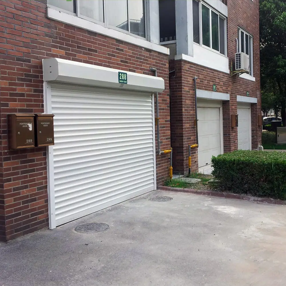 Manufacturer Direct Sale Electric Aluminum Alloy Roller Doors Aluminum Roll Up Door Aluminum Garage Doors