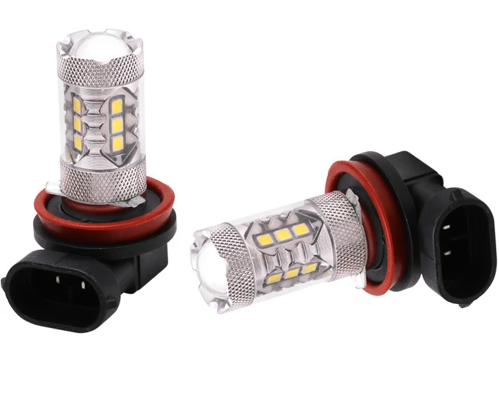 Auto Lighting System 20000 Lumens Fog Light Lens for Car T20 H1 H3 H4 H7 9005 9006 Led bulbs