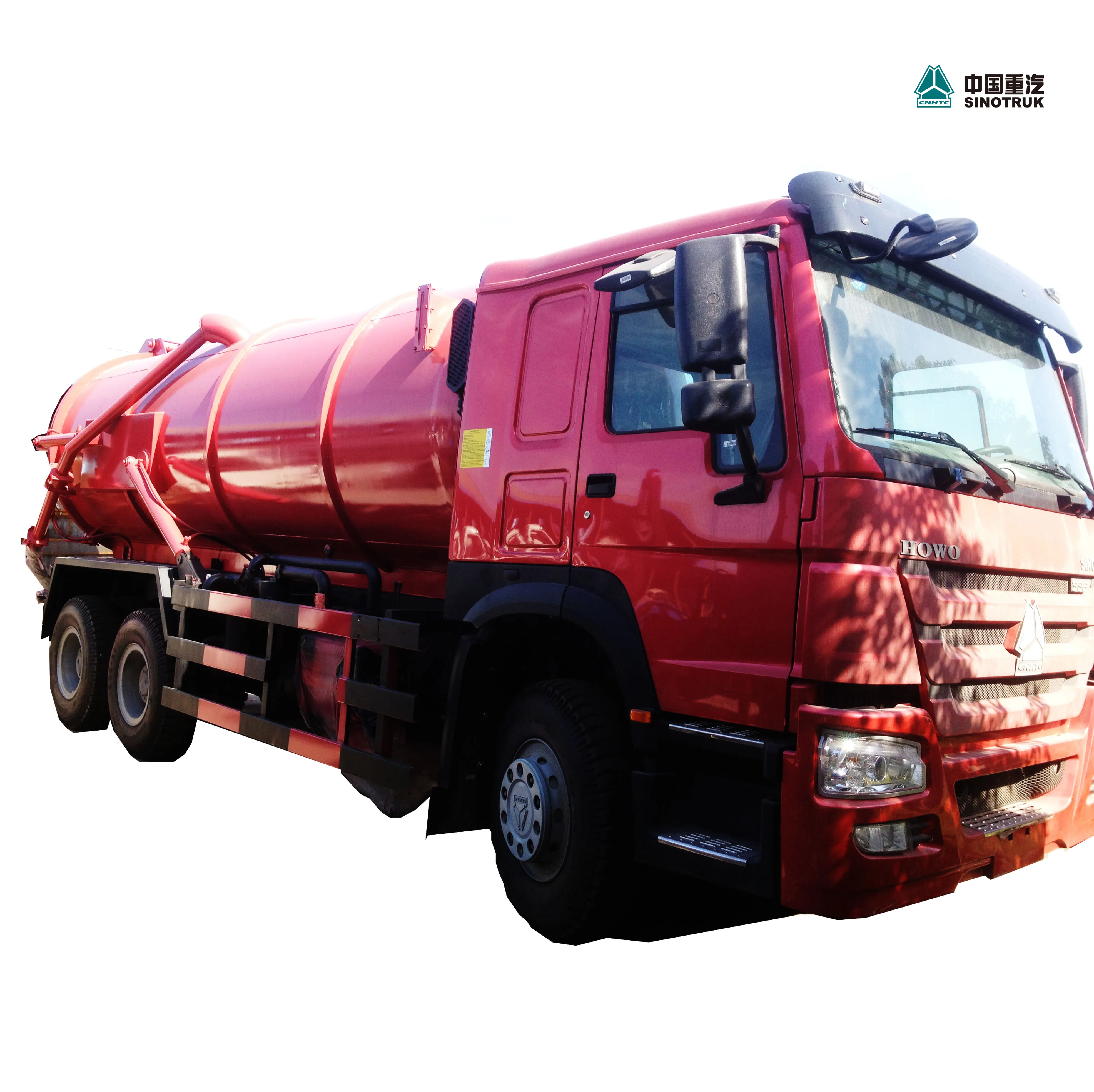 New High Quality Sinotruk HOWO 6x4 18000L Vacuum Sewage Sludge Faeces Suction Truck with Italy Moro Pump Customized For Sale