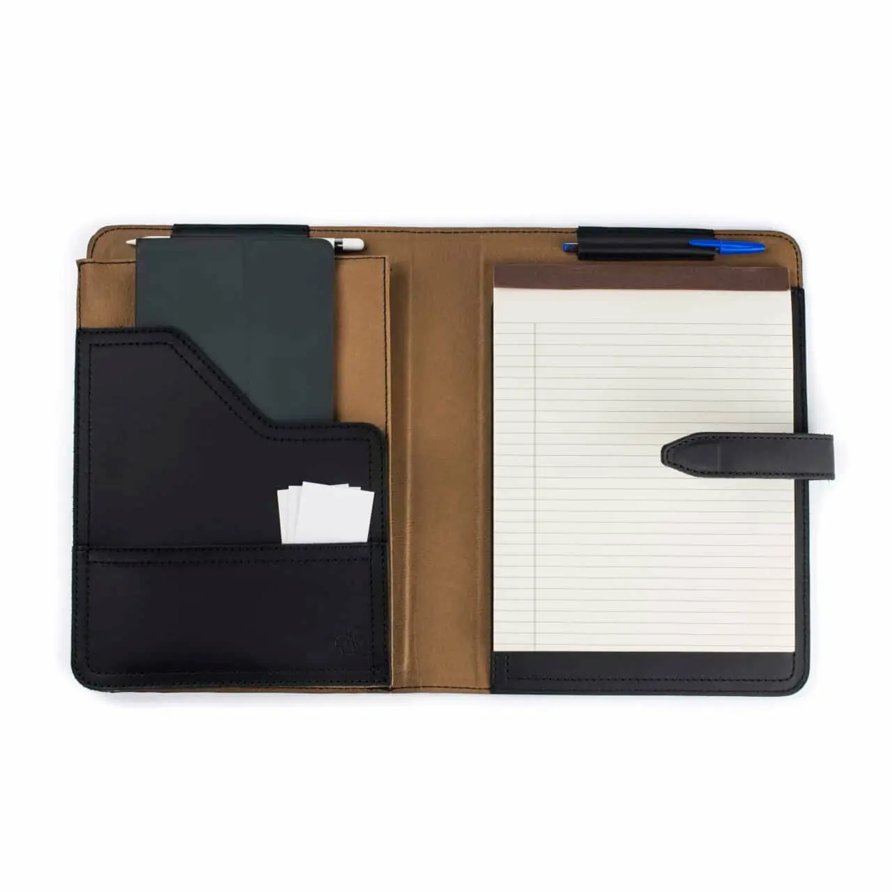 Customized Ideal Gift Letter Size Writing Pad Leather Planner Leather Notebook Cover