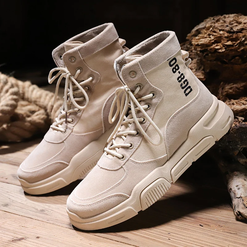 Мужские тактические ботинки до щиколотки, модные ботинки для пустыни, 2022