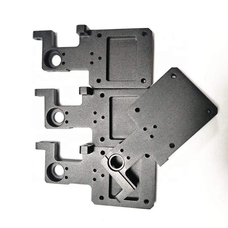 OEM CNC фрезерные детали для обработки черного OEM 7075 Алюминиевые аксессуары из нержавеющей стали титановая токарная станка Фрезерное сверление