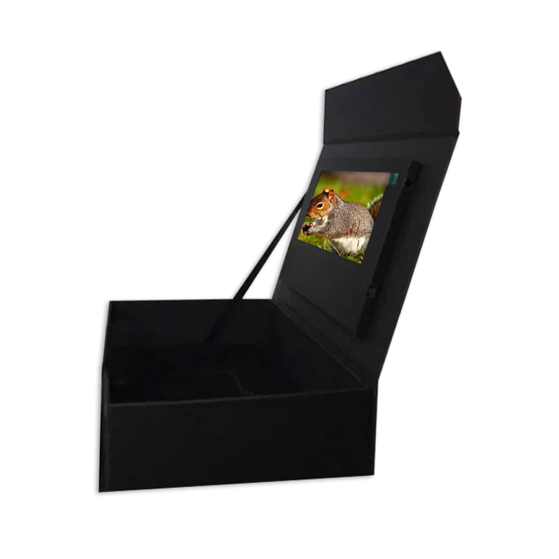 4.3 inch lcd good price video box with lcd screen with cover luxury credit card for advertising