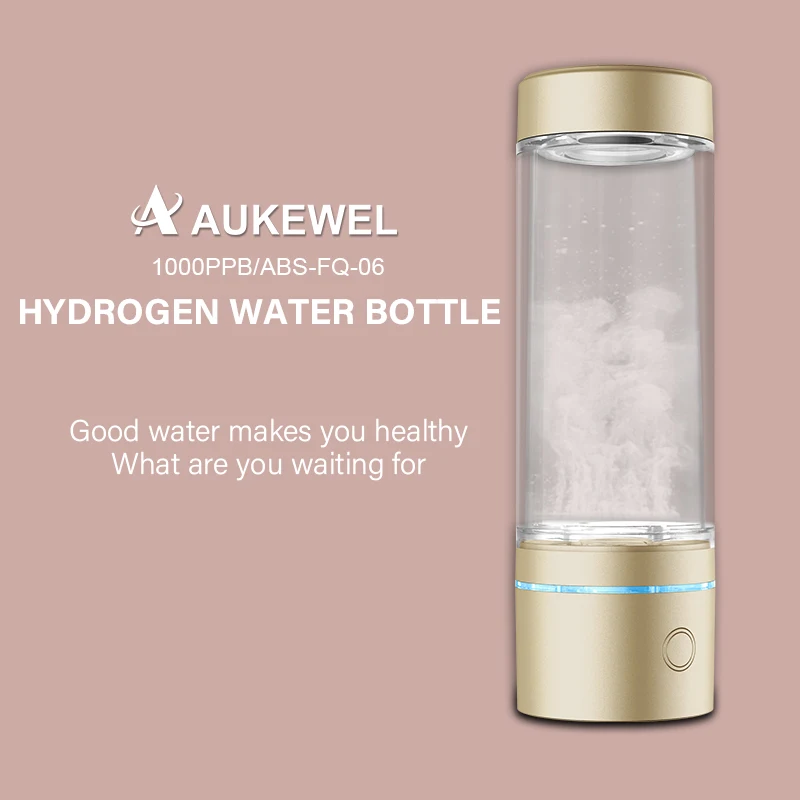 Supplier Good Price Food Grade Pc Material 230 ML Portable 3000ppb Hydrogen-Rich PEM Hydrogen Water Bottle Generator