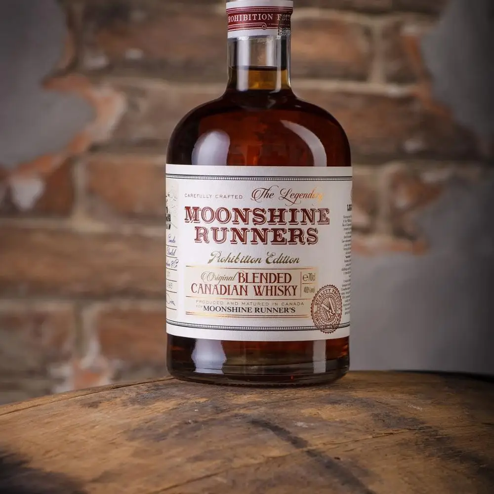 China factory price custom whisky bottles labels sticker