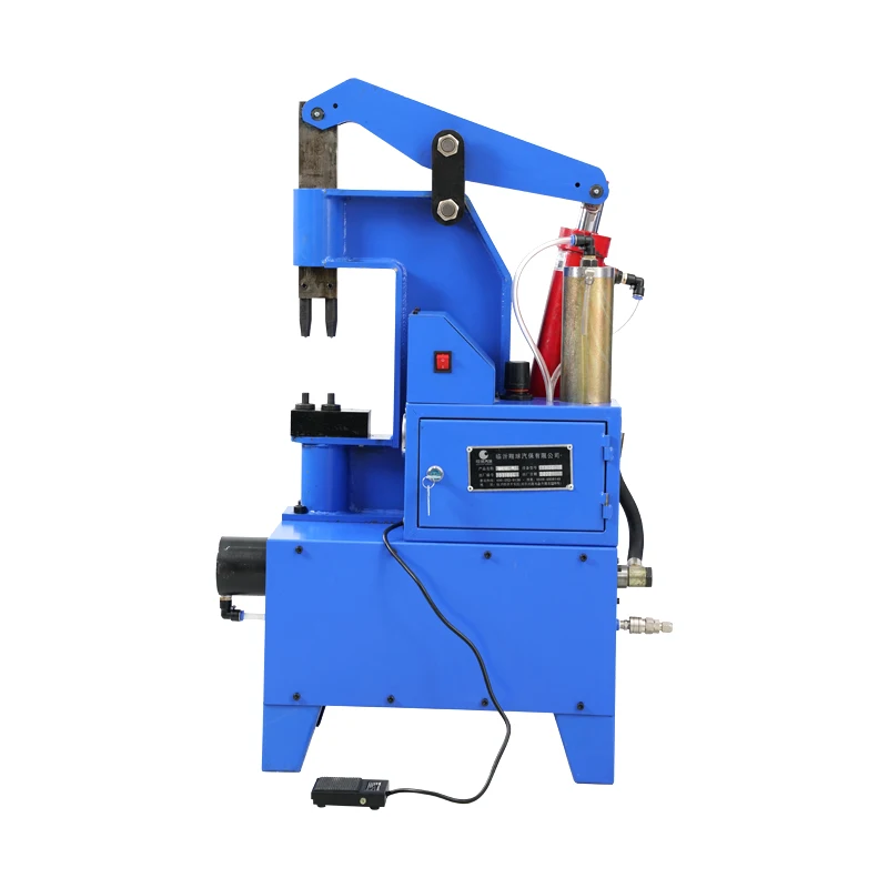 Easy Operation Solid Vertical Type Orbital Double Heads Riveting Machine