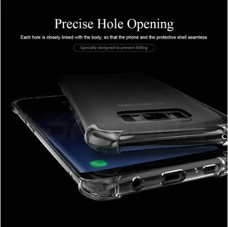 Case For Samsung Galaxy Note 9 8 S9 S8 Plus S7 Edge HD Clear Soft TPU Phone Cases For Samsung A5 A3 A7 2017 Cover for iphone
