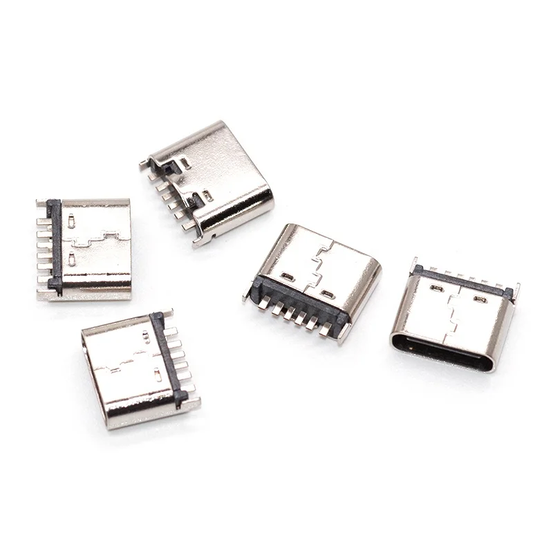 Прямая продажа с завода высококачественный разъем Micro Usb типа C 8pin 3 1 вертикального