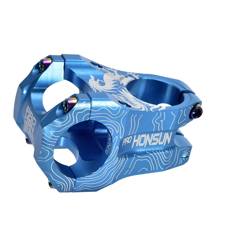 
Honsun 31.8/35mm stems 28.6mm ahead short 50mm 0 degree AM/XC road bmx parts stem 