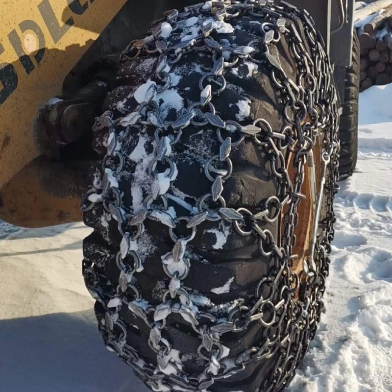Steel Farm Tractor Tire Protection Chain Snow Chain Wheel Loader Tire Protection Chain