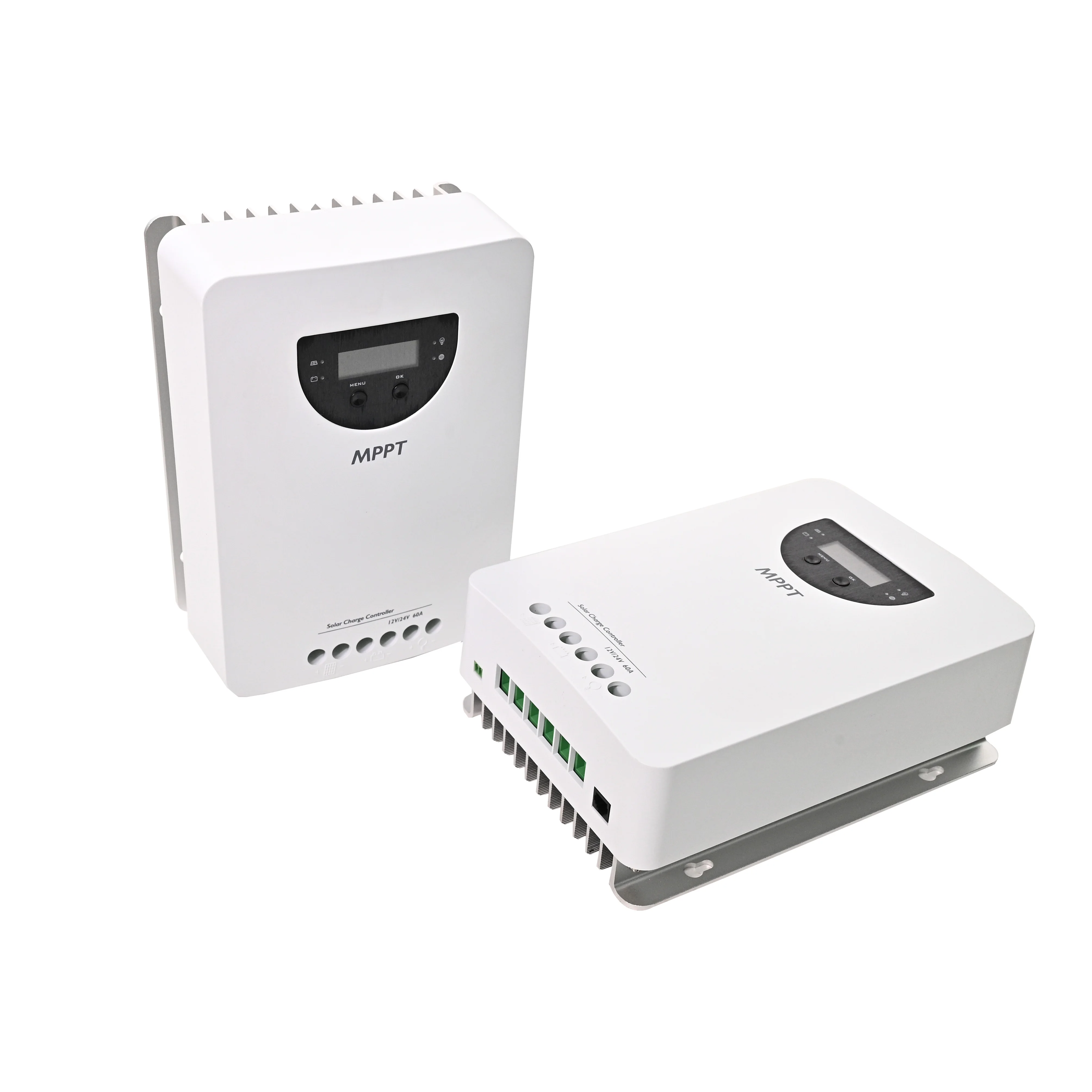 Controlador de carg 60a 12 В 24 mppt Контроллер заряда солнечной системы Bluetooth опционально