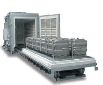 Industrial Ceramic Shuttle Kiln/ Car Bottom Trolley Furnace for Heating Treatment